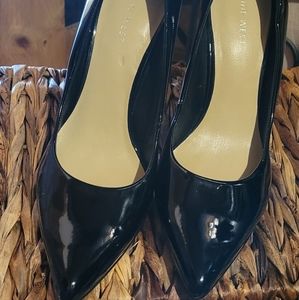 Nine West Patent Black
